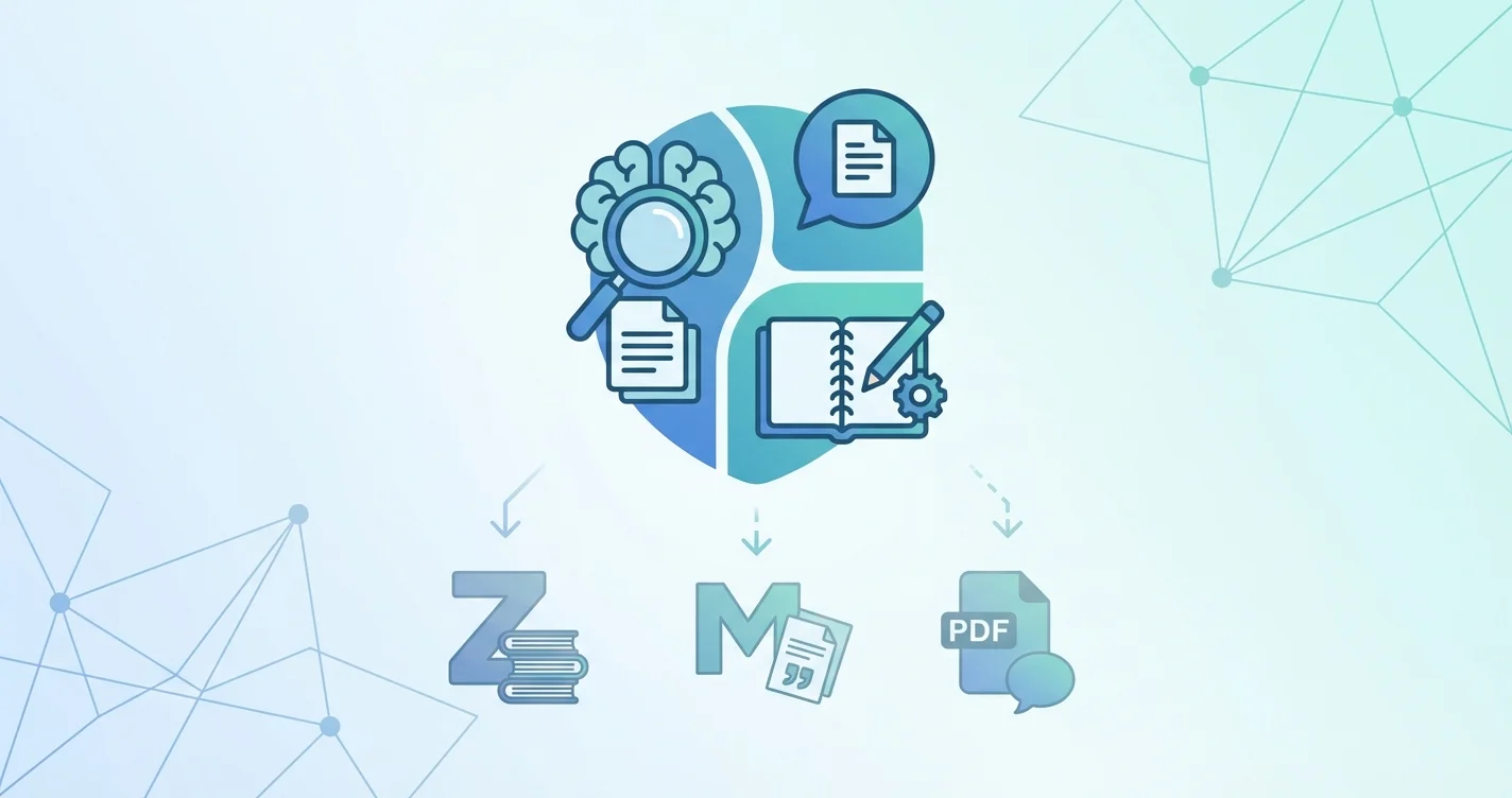 Comparativa 2026: The Wise Bunker vs Zotero y ChatPDF Gratis